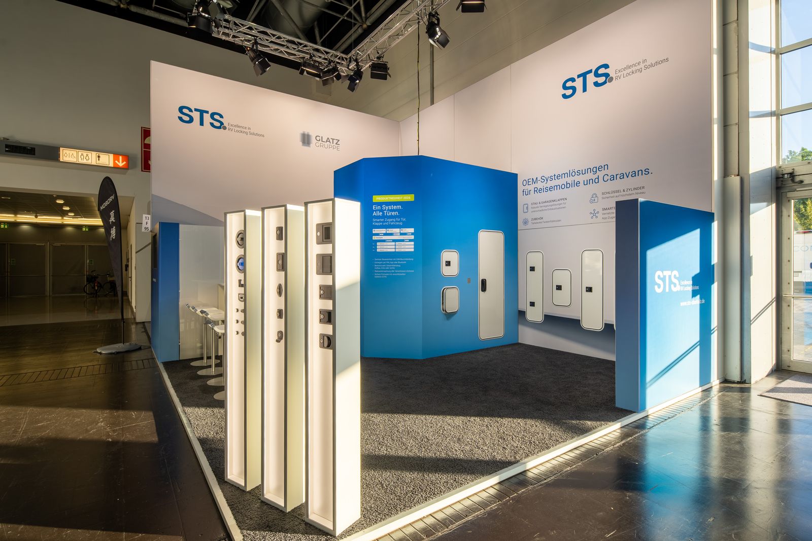 STS booth at Caravan Salon 2026
