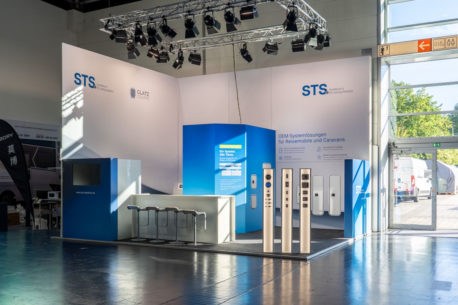 STS booth at Caravan Salon 2026